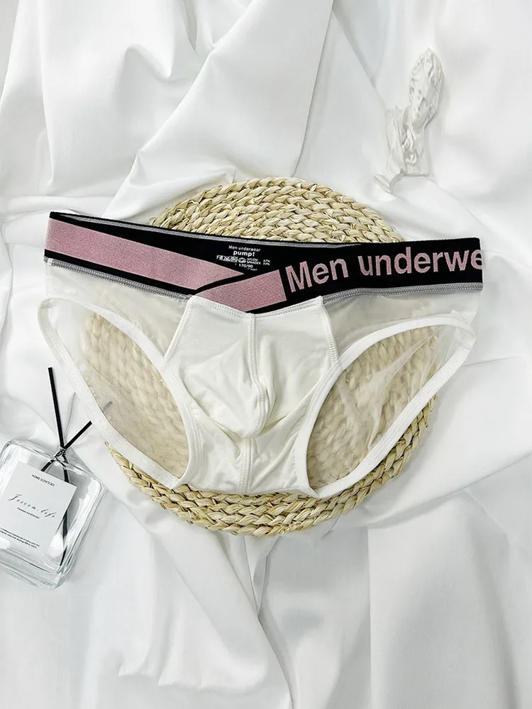Men's Contoured Pouch Sheer Breathable Brief