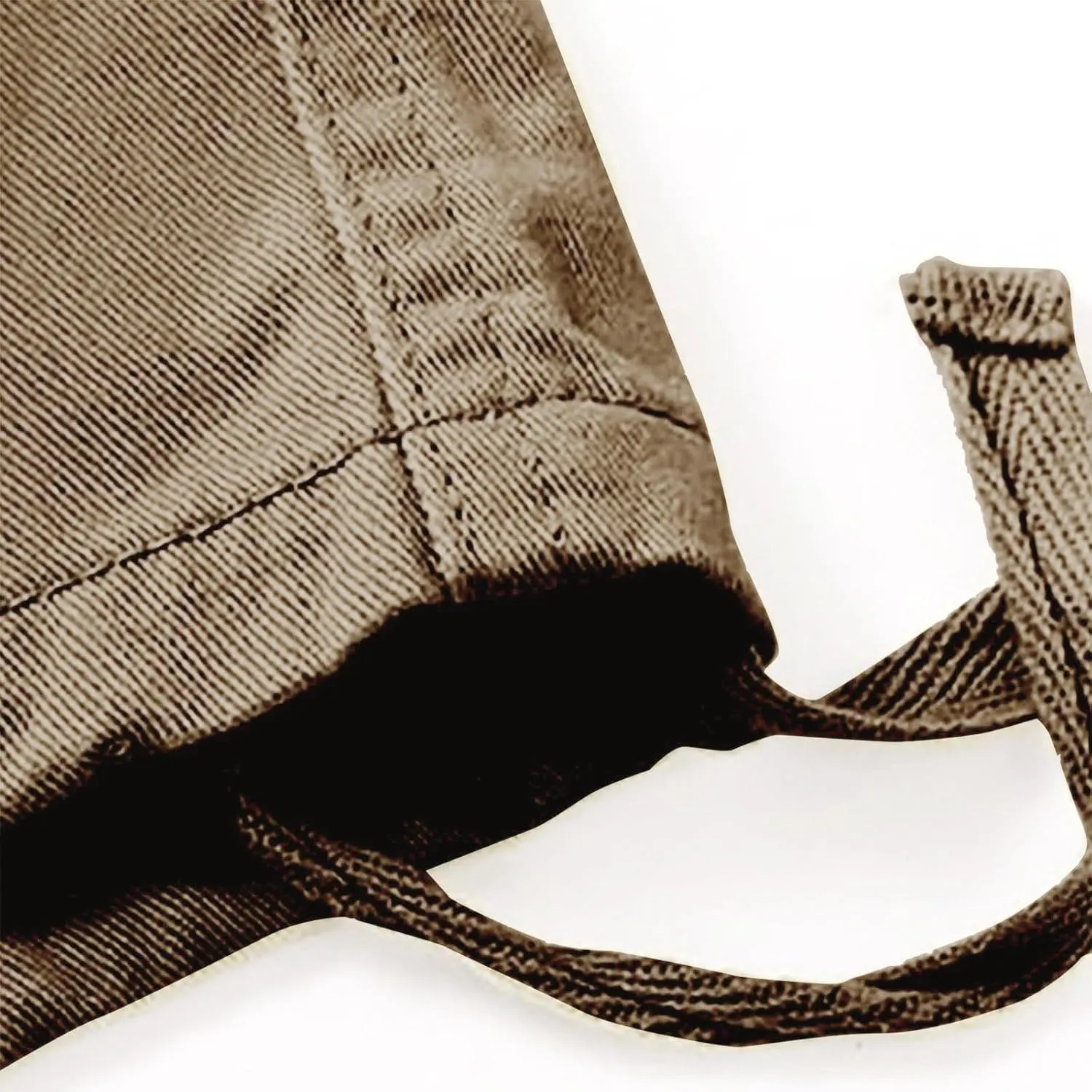 Men's Cotton Casual Pant Mens Casual Waist Color Sports Hat Multi Woven Pocket Foot Rope Solid Pants Outdoor Apparel