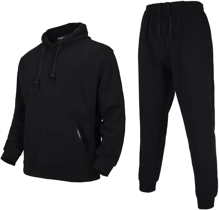 Men's Tracksuit 2 Piece Sweatsuit Long Sleeve Pullover Athletic Hoodies Casual Sport Jogging Suits With Pockets