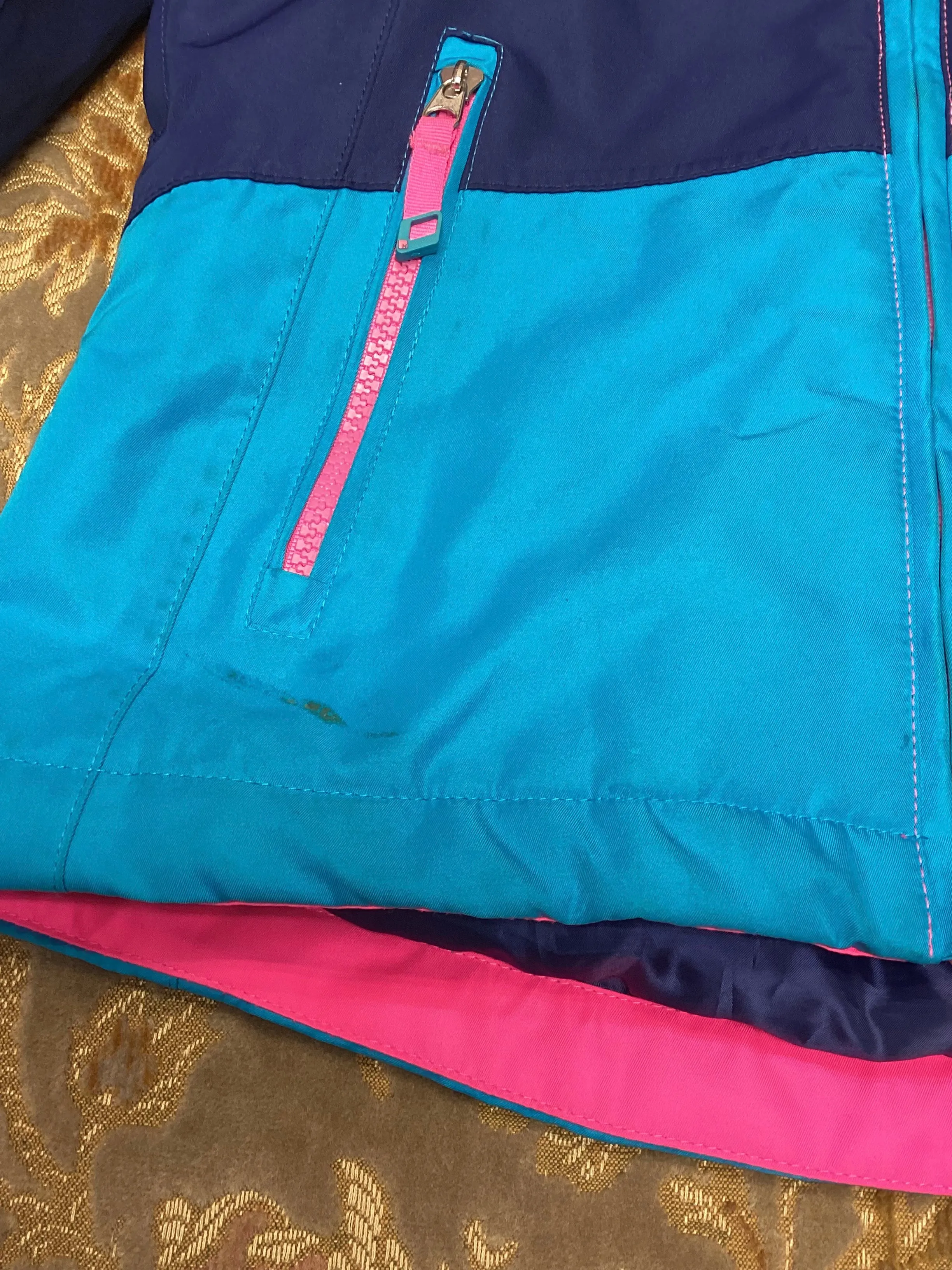 Nevica Pink & Blue Children's Ski Jacket Age 11-12 Years
