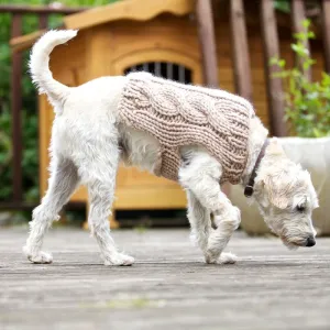 Oscar Dog Coat Knitting Pattern