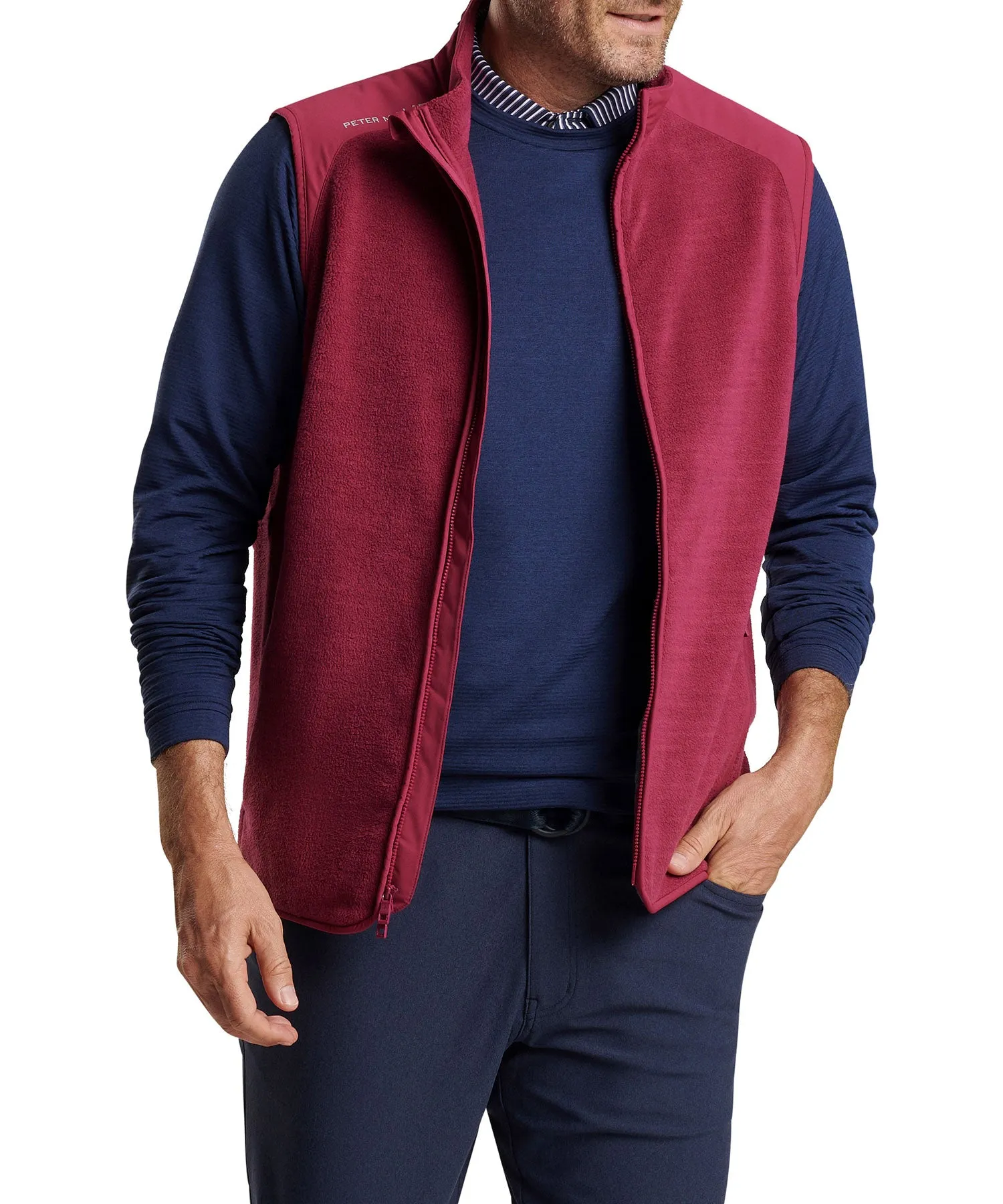 Peter Millar Fade Performance Fleece Vest