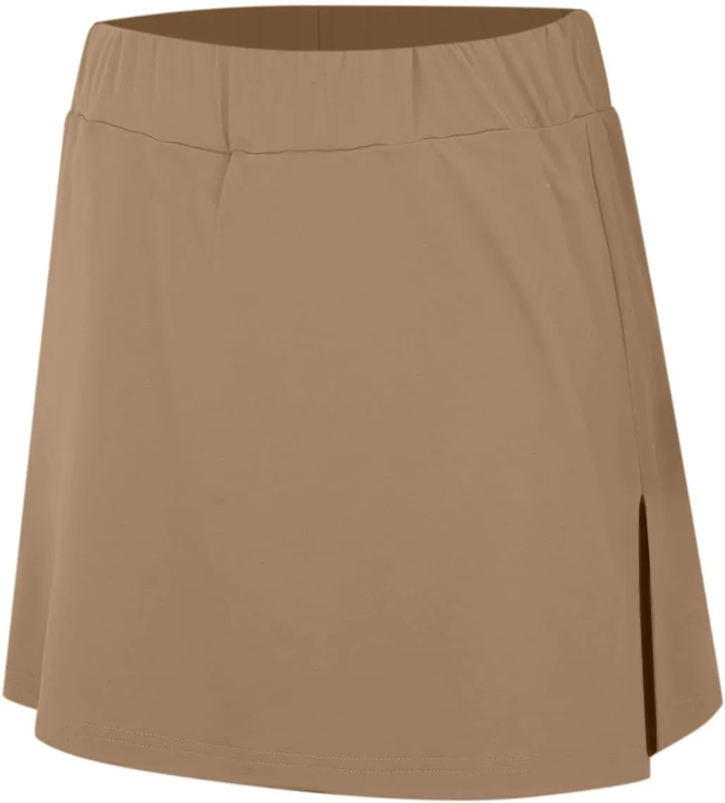 Plus Size Skorts for Curvy Women Short Tennis Skirt with Slit Pockets Built in Shorts High Waisted Workout Outfits