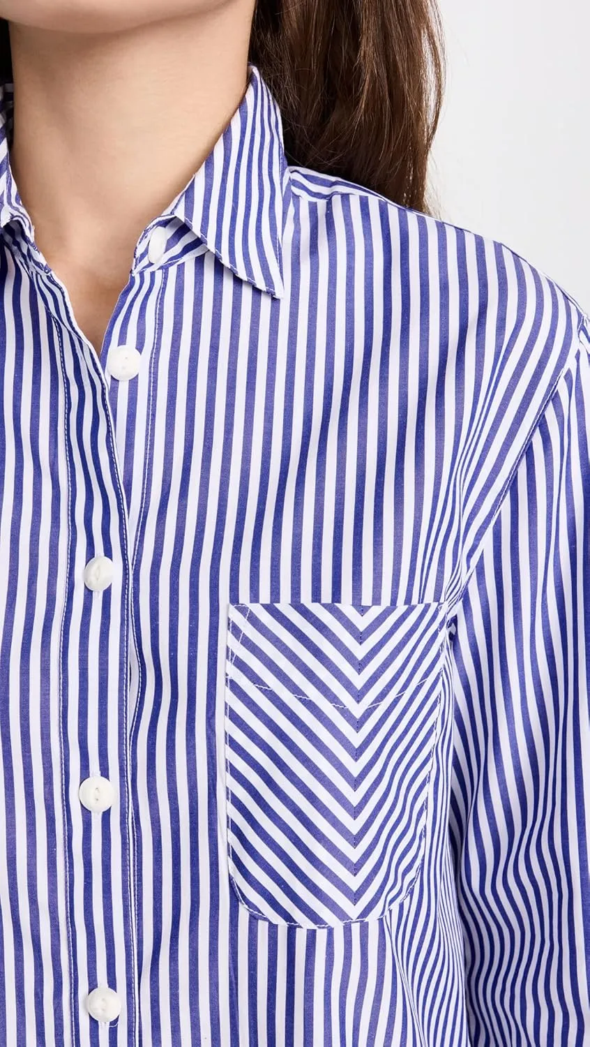rag & bone Women's ICON Maxine Button Down Shirt