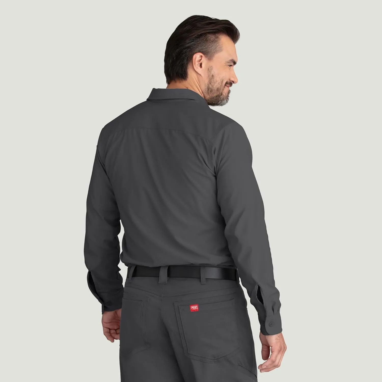 Red Kap Men's Cooling Long Sleeve Work Shirt