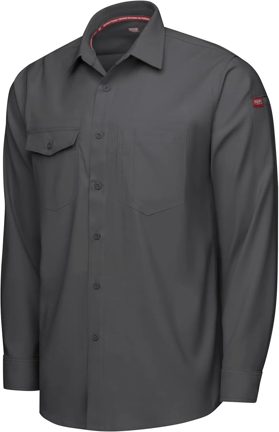 Red Kap Men's Cooling Long Sleeve Work Shirt