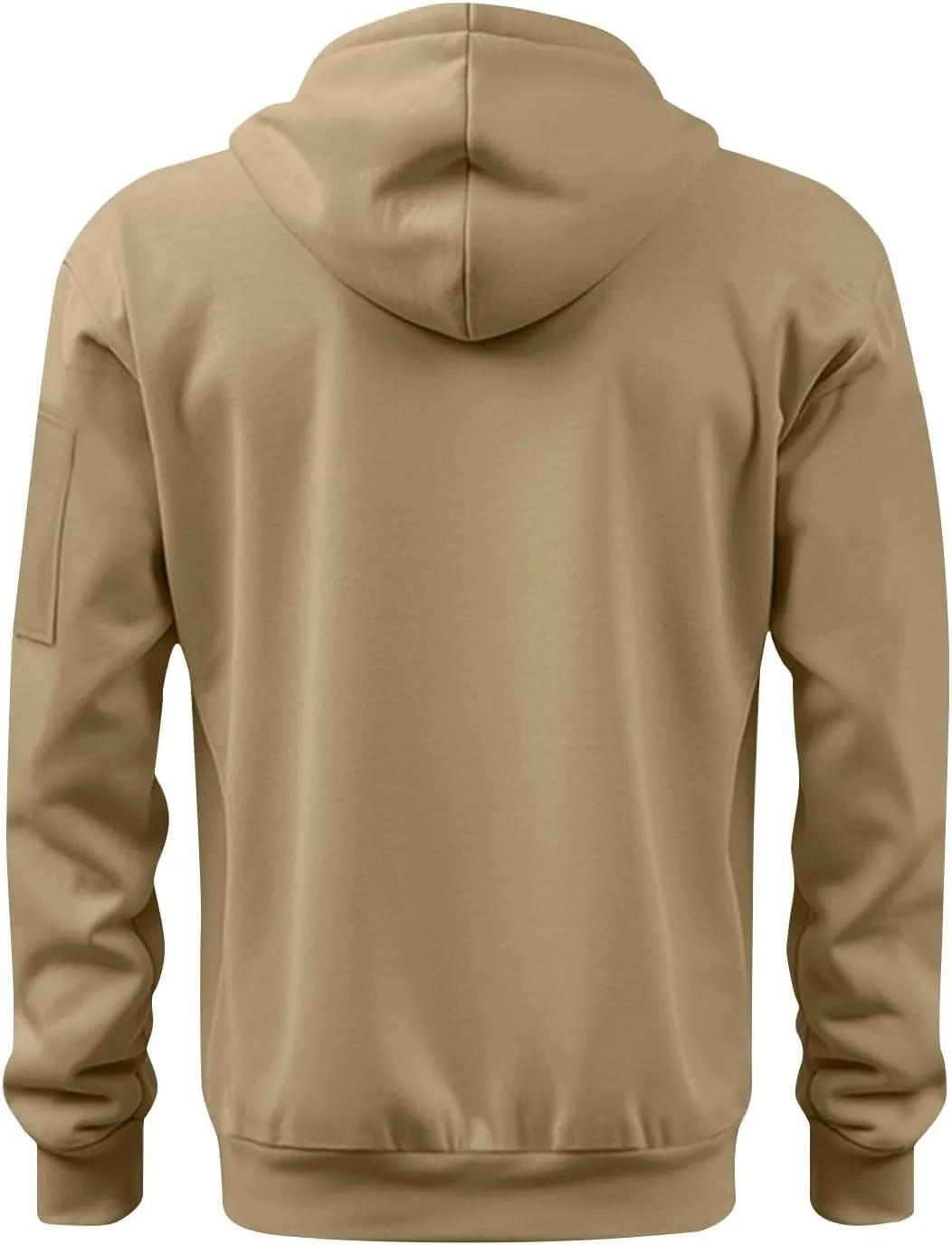 RTTUIOP Hoodies For Men Full Zip/Half Zip Hoodie Tactical Sweatshirt Vintage Long Sleeve Casual Fashion Hoodie