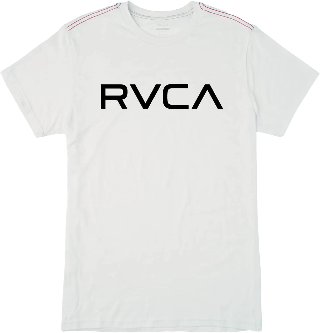 RVCA Men's Red Stitch Graphic Crew T-Shirt
