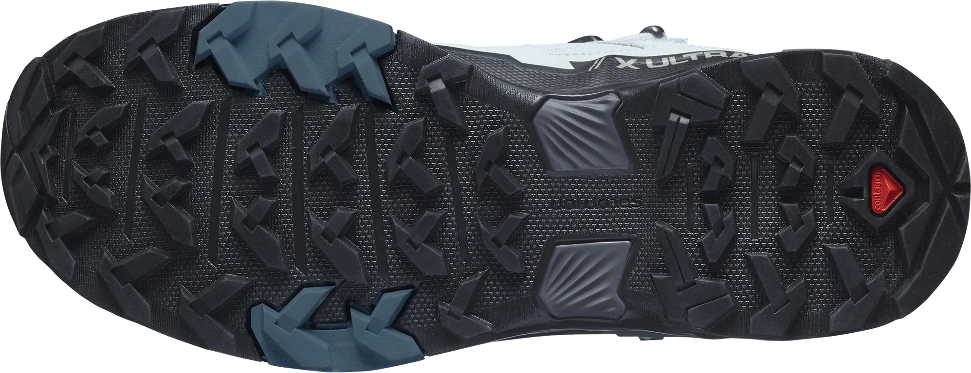 Salomon X Ultra 4 Mid GORE-TEX WIDE FIT Womens Walking Boots - Blue