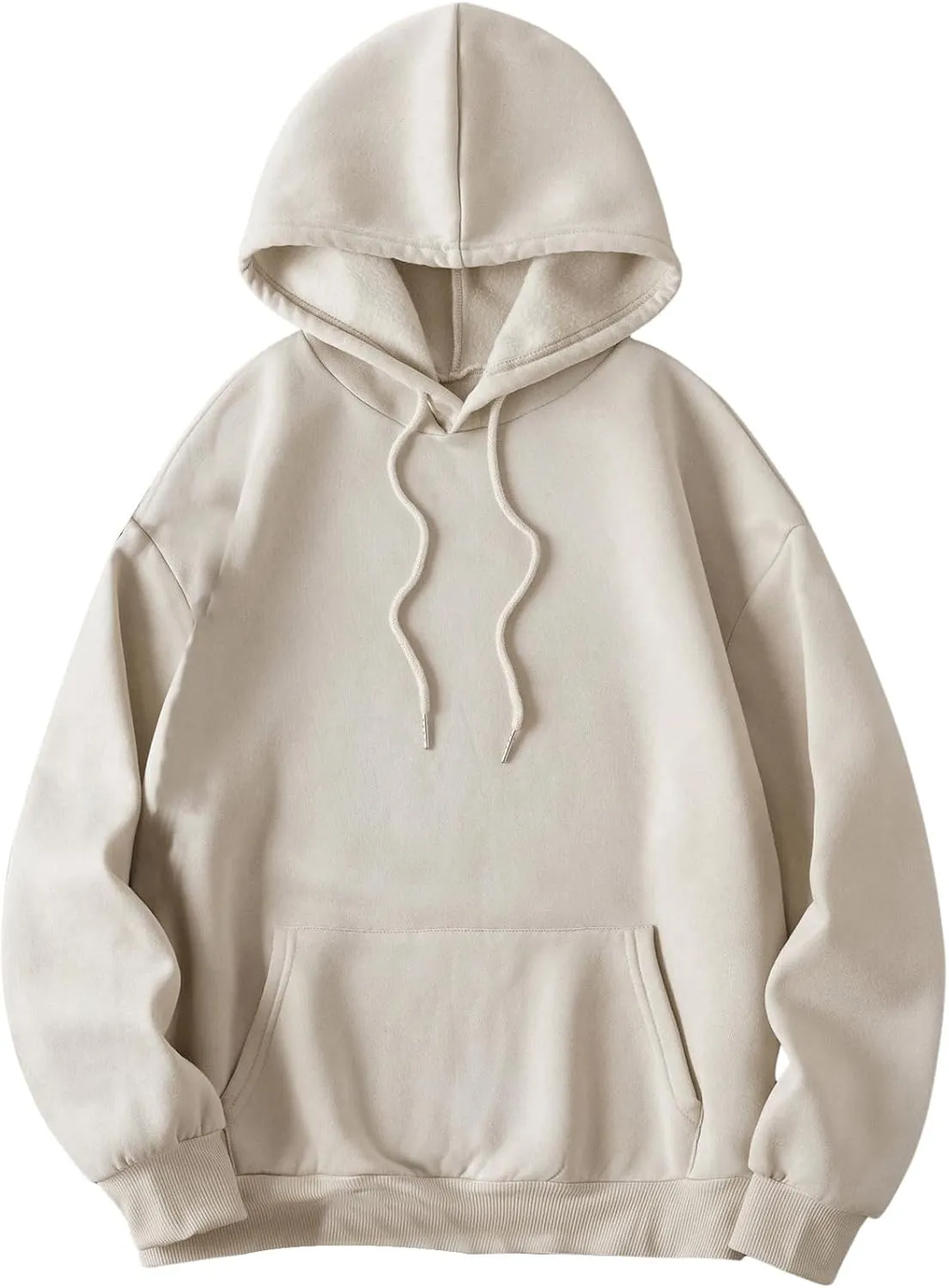 SHENHE Women's Graphic Loose Fit Virgin Mary Print Drawstring Hoodie Sweatshirt Pullover