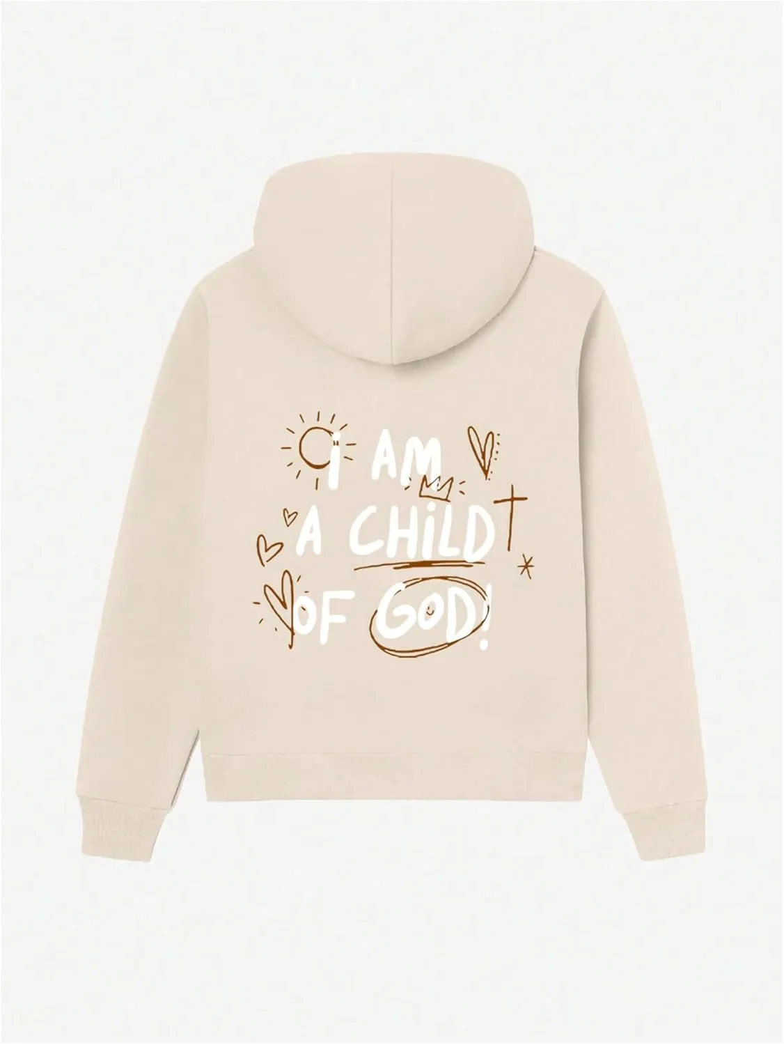 SHENHE Women's Oversized Graphic Hoodie Letter Print Casual Hoodie Pullover Sweatshirt