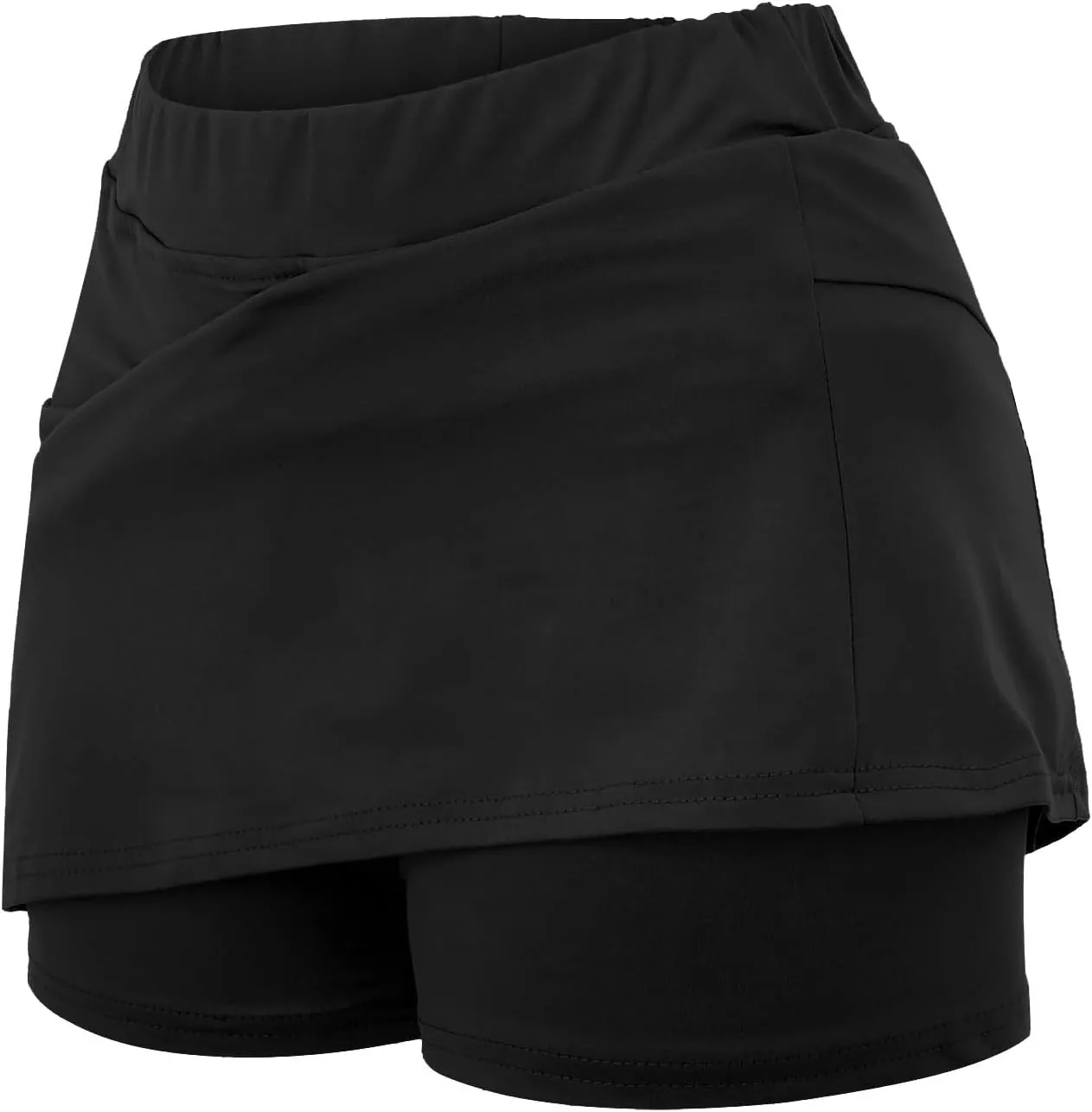 Skorts for Woman High Wasited Athletic Skirt with Shorts Underneath Plus Size Sports Pants Tennis Golf Workout Skirts