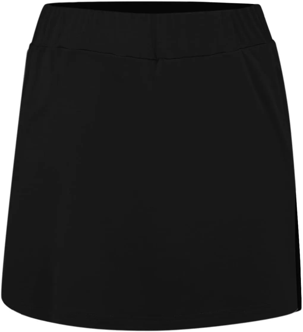 Skorts for Women with Pockets High Waist Tummy Control Women's Yoga Shorts Dressy Casual Athletic Tennis Mini Skirts