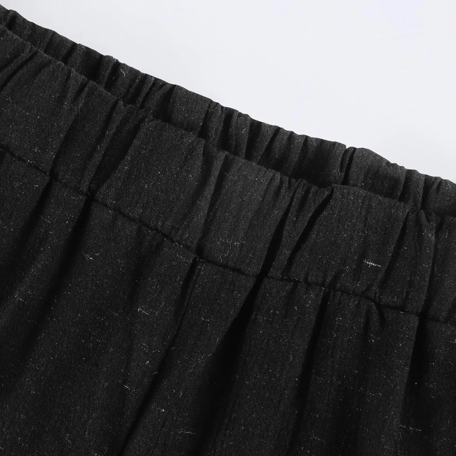 Summer Bermuda Shorts for Women Knee Length 2024 Trendy Linen Shorts Lightweight Casual Beach Short Pants w/Pockets