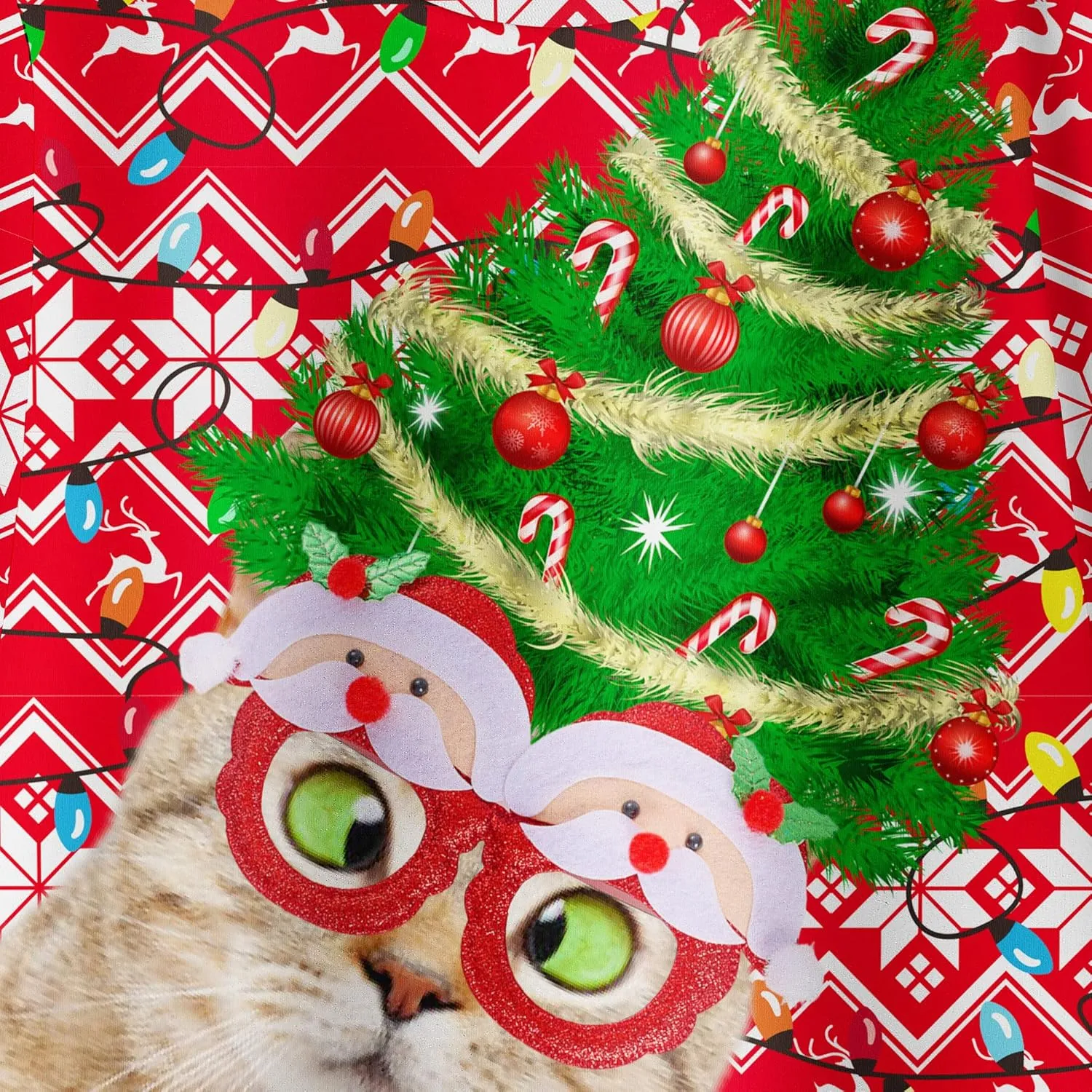 Ugly Christmas Sweater for Adults and Kids Family Matching Set Fleece Sweatshirt Hoodie Funny Graphic Unisex Pullover