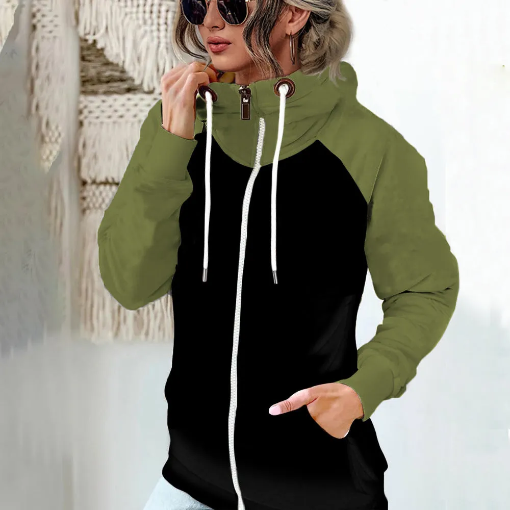Unique Women's Large Hoody Thick Loose Coats