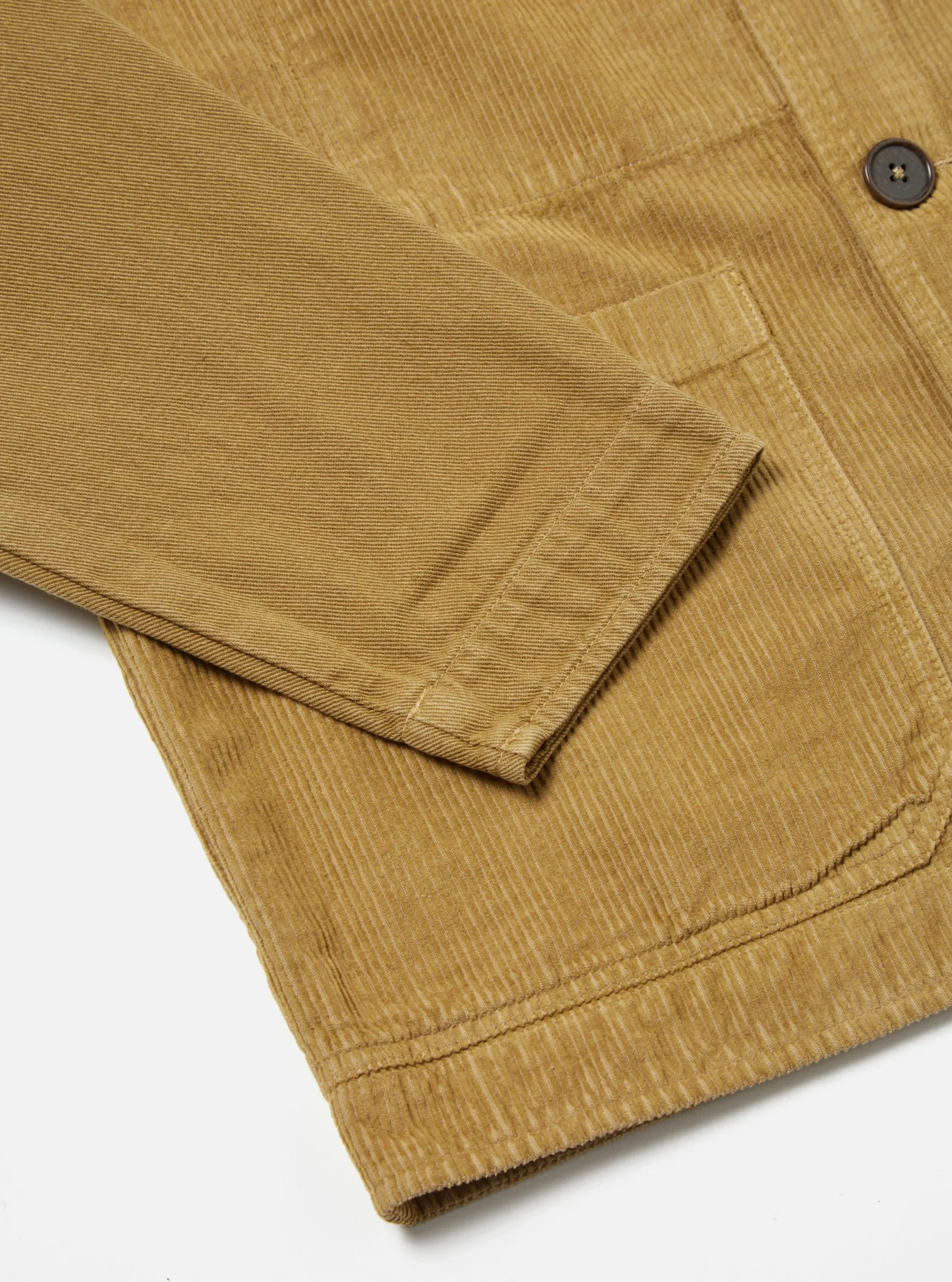 Universal Works, Cabin Jacket Corduroy/Soft Twill, Sand