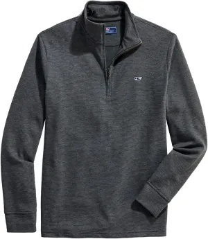vineyard vines Men's Saltwater Quarter-Zip Pullover Sweater