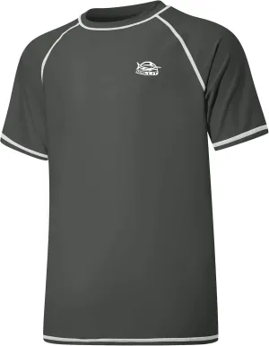 Willit Men's UPF 50  Rashguard Swim Shirt Short Sleeve SPF Sun Protection Quick Dry Water Beach Shirts Fishing Surf Shirt