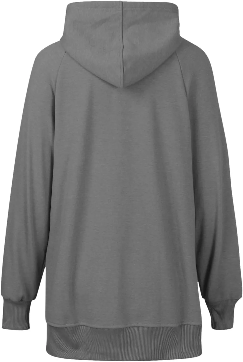 Women Oversized Hoodie Dress Pullover Long Sleeve Winter Front Pocket Sweatshirt Fall Tops Casual Maxi Loungewear
