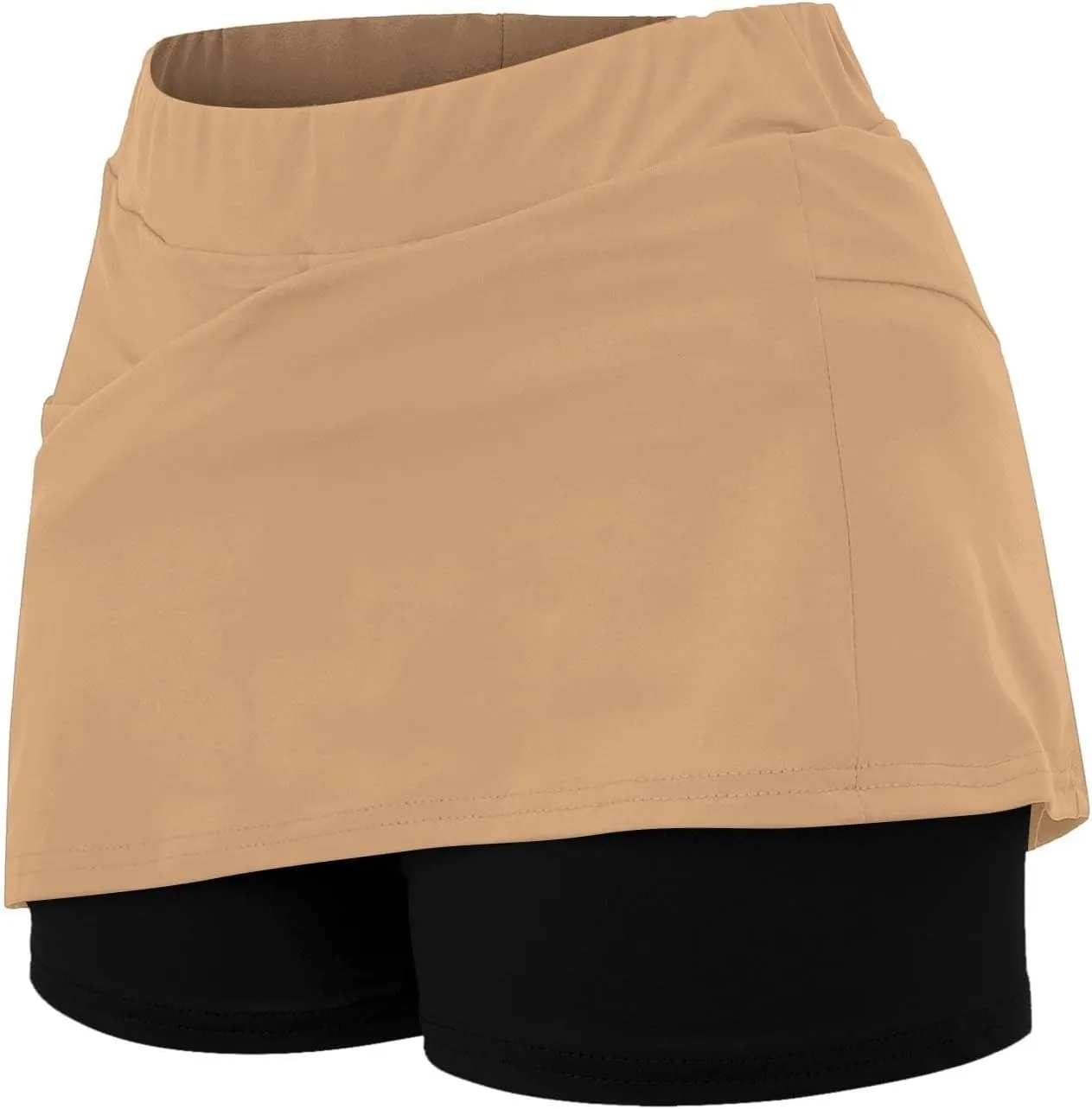 Women's Golf Skirts Skort High Waisted Stretchy Tennis Skirt Short Athletic Casual Tennis Skirt Workout Running