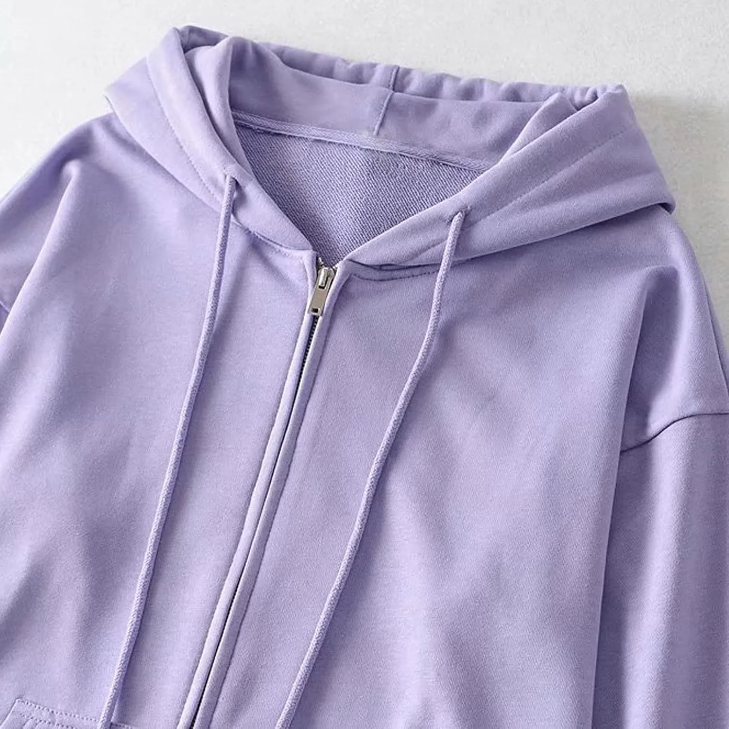 Women's Oversized Hoodie Sweatshirt, Zip Up Jacket Vintage Zipper Hoodie Long Sleeve 90s Y2K E-girl Transition Coat