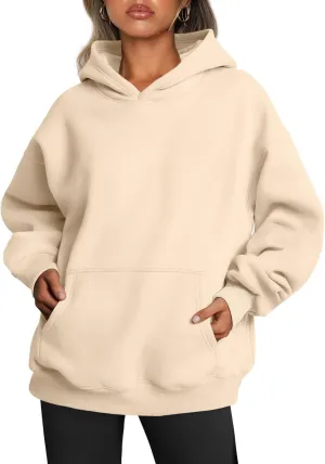 Womens Oversized Hoodies Casual Sweatshirts Long Sleeve Sweaters Pullover Fall Outfits Winter Clothes