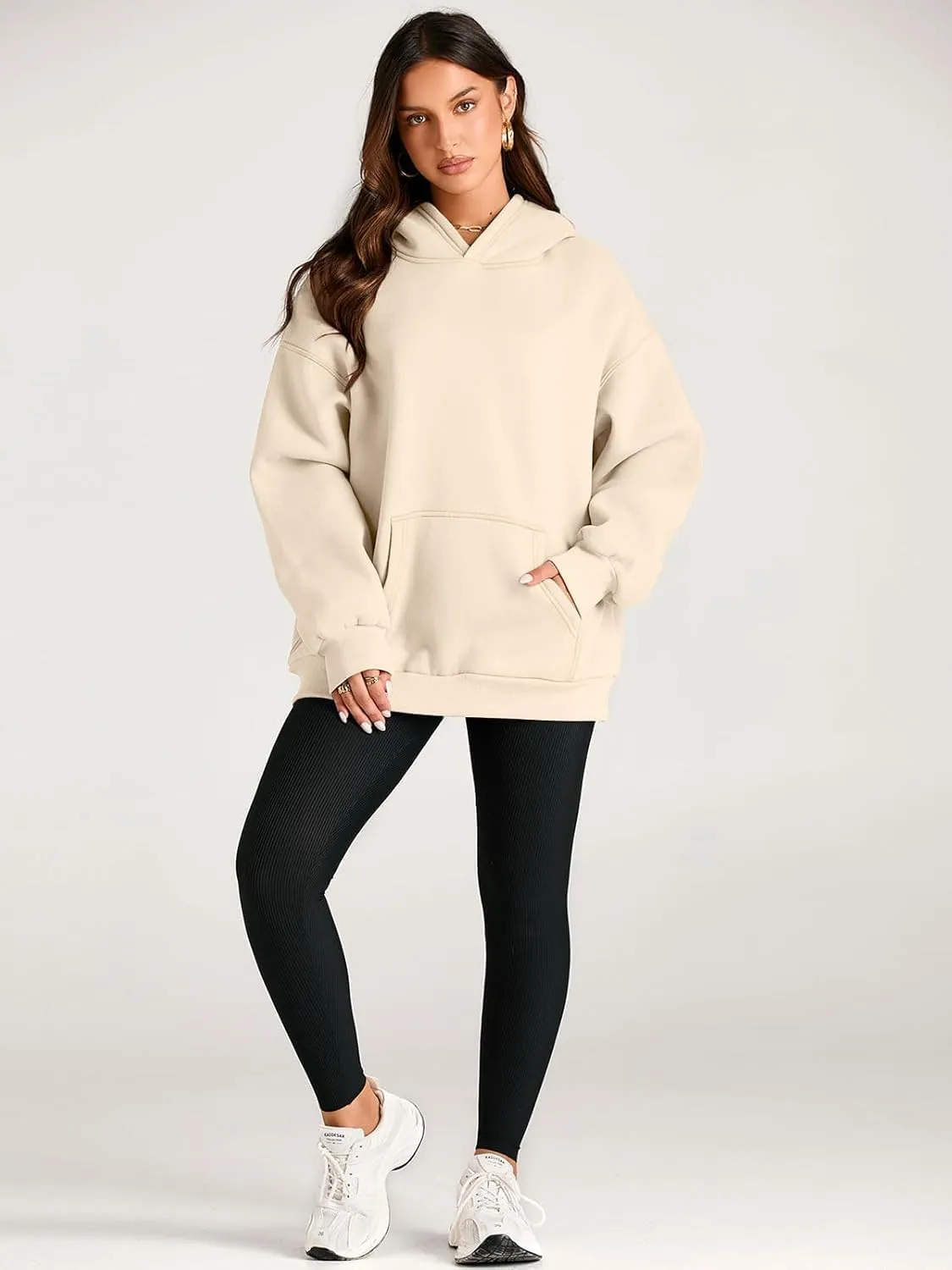 Womens Oversized Hoodies Casual Sweatshirts Long Sleeve Sweaters Pullover Fall Outfits Winter Clothes