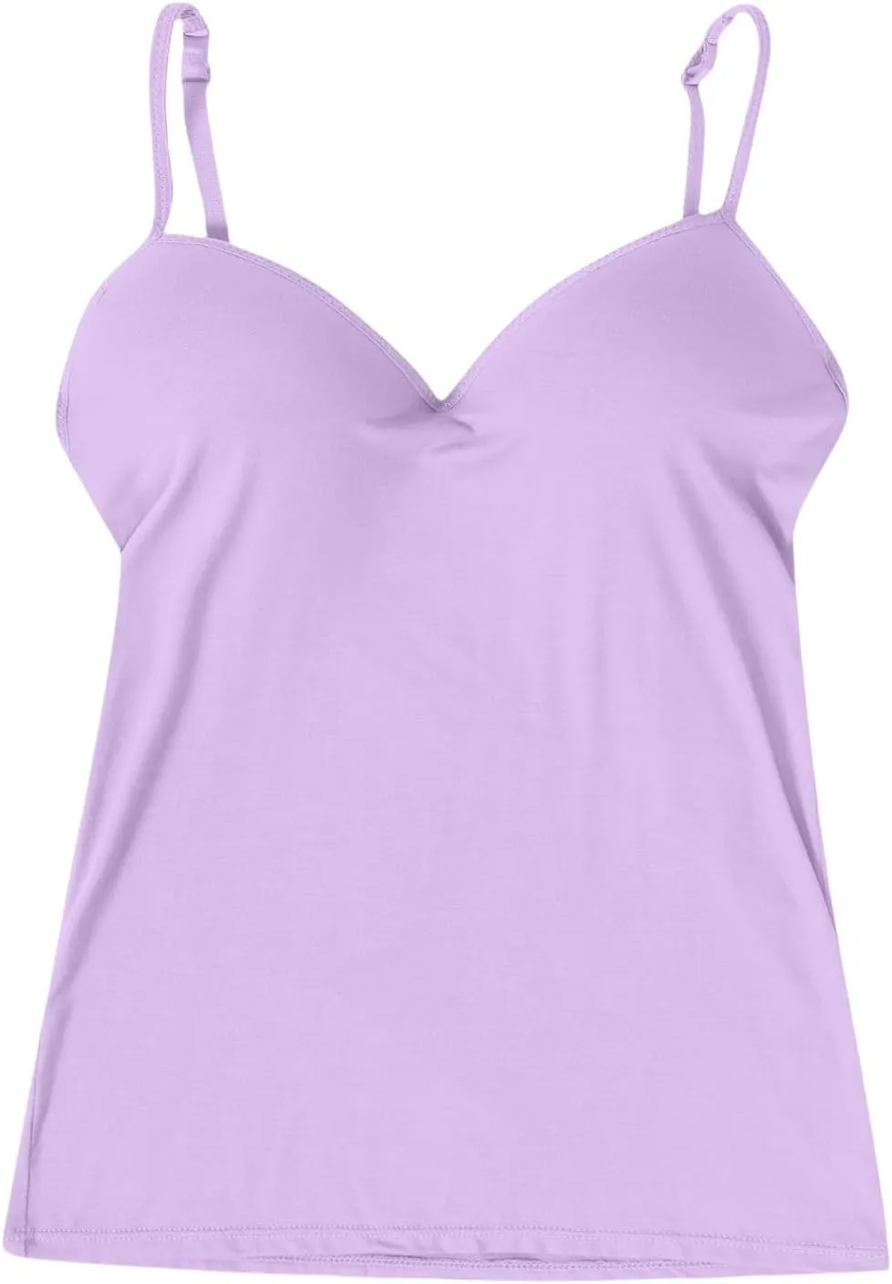 Womens Tank Tops with Built in Bra Summer Basic Padded Yoga Shirt Shelf Bras Workout Camisole Casual Undershirt