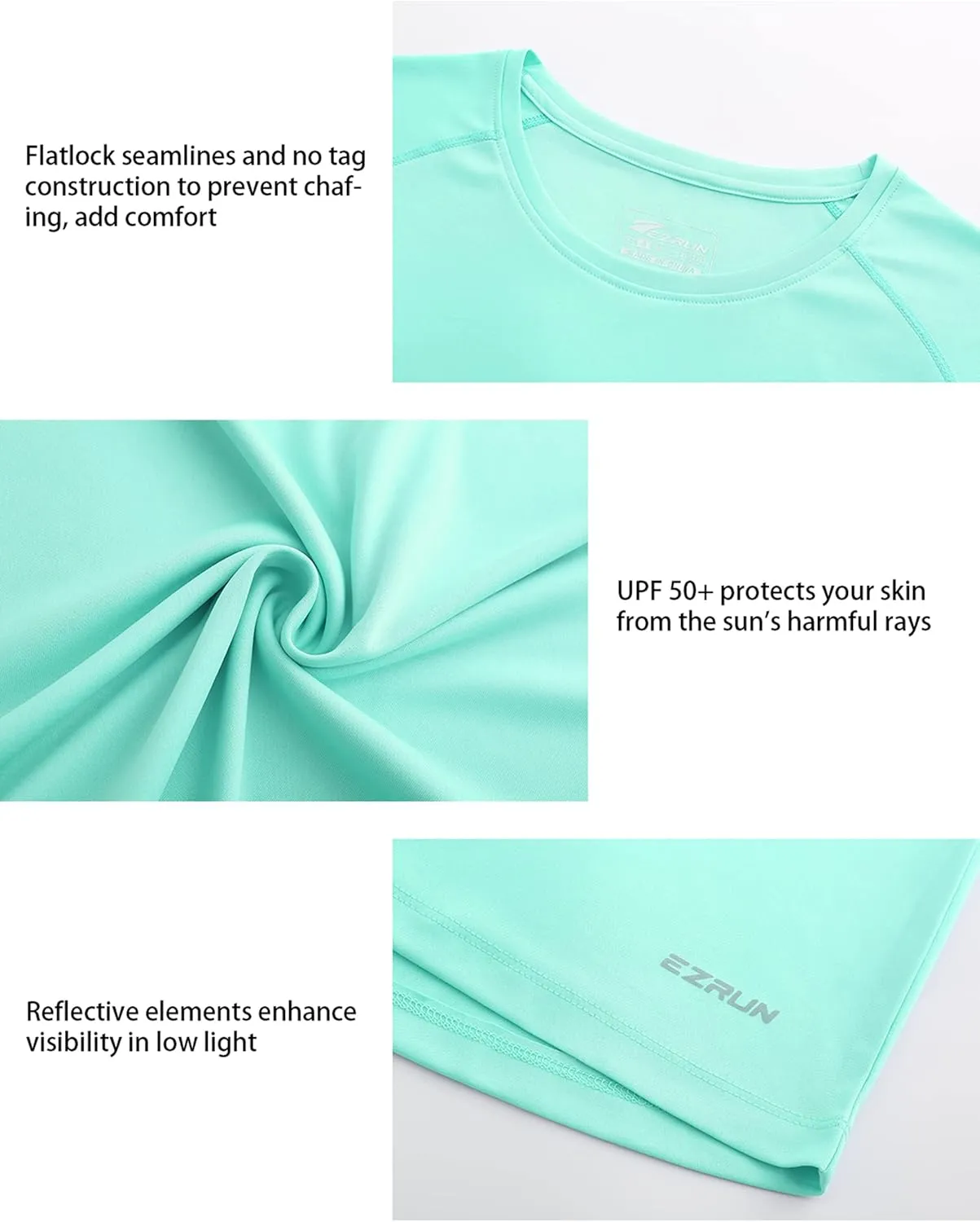 Women's UPF 50  UV Sun Protection Hoodie Shirt Dry Fit SPF Long Sleeve Sun Shirt Outdoor Performance Fishing Hiking Shirts