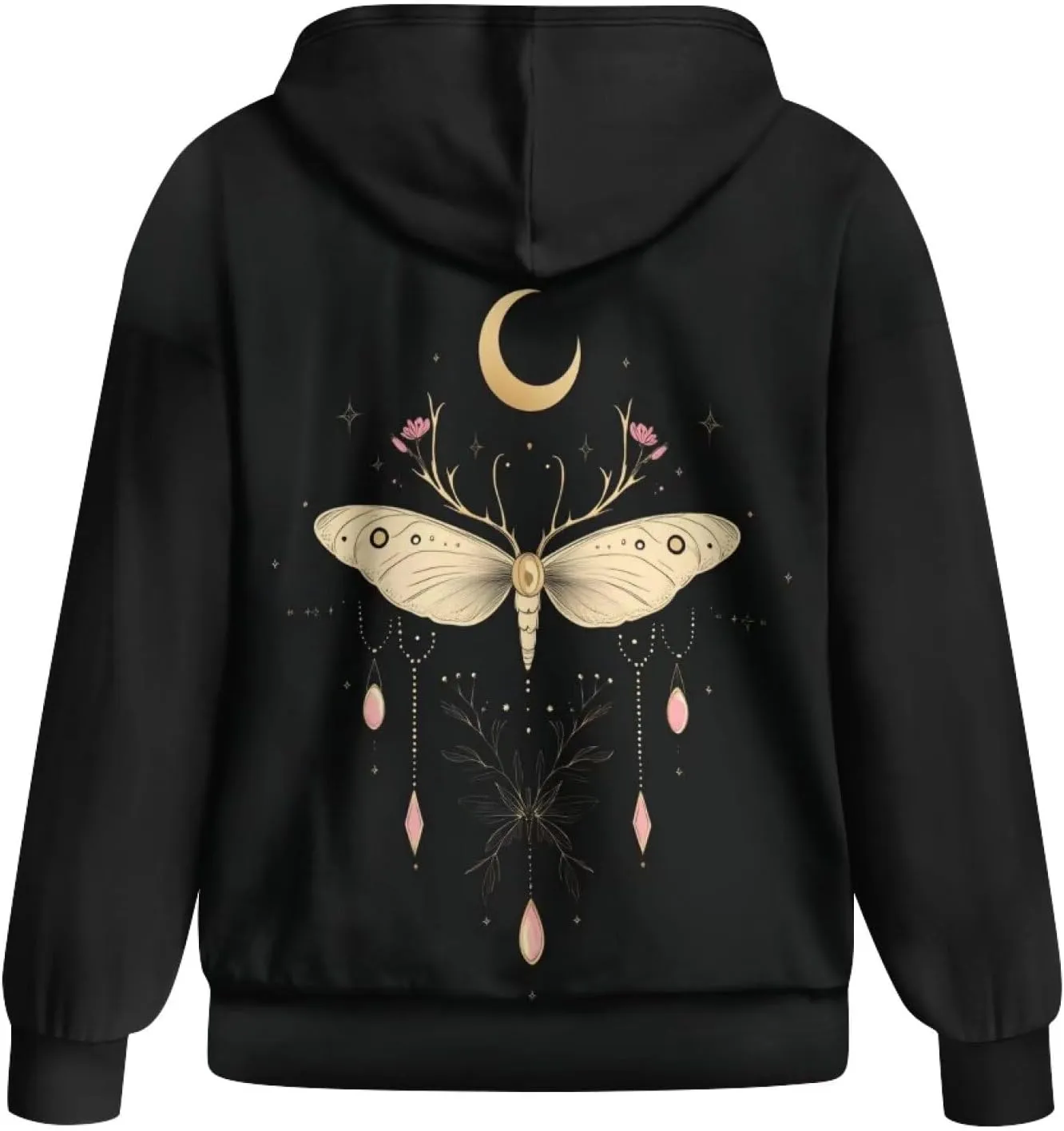 Zip Up Hoodie Fall Sweatshirts for Women Oversized Jacket Fall Clothes for Women 2024